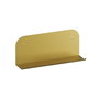 Hanah Home Estantería de Pared de Metal Dorado